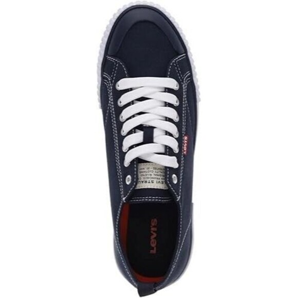 Levi's Men's Anikin Canvas Sneaker, Navy, 11 - Picture 6 of 8